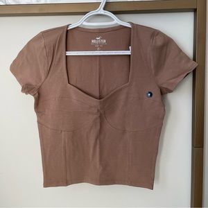 Hollister Sweetheart Crop T-shirt